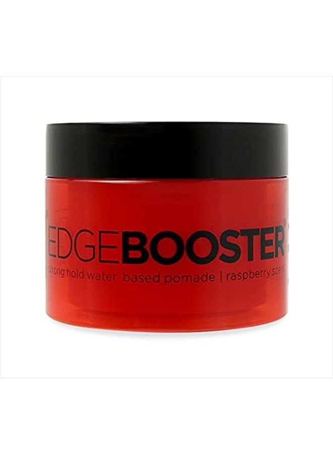 Style Factor Edge Booster Strong Hold Water-Based Pomade 3.38oz-Raspberry Scent