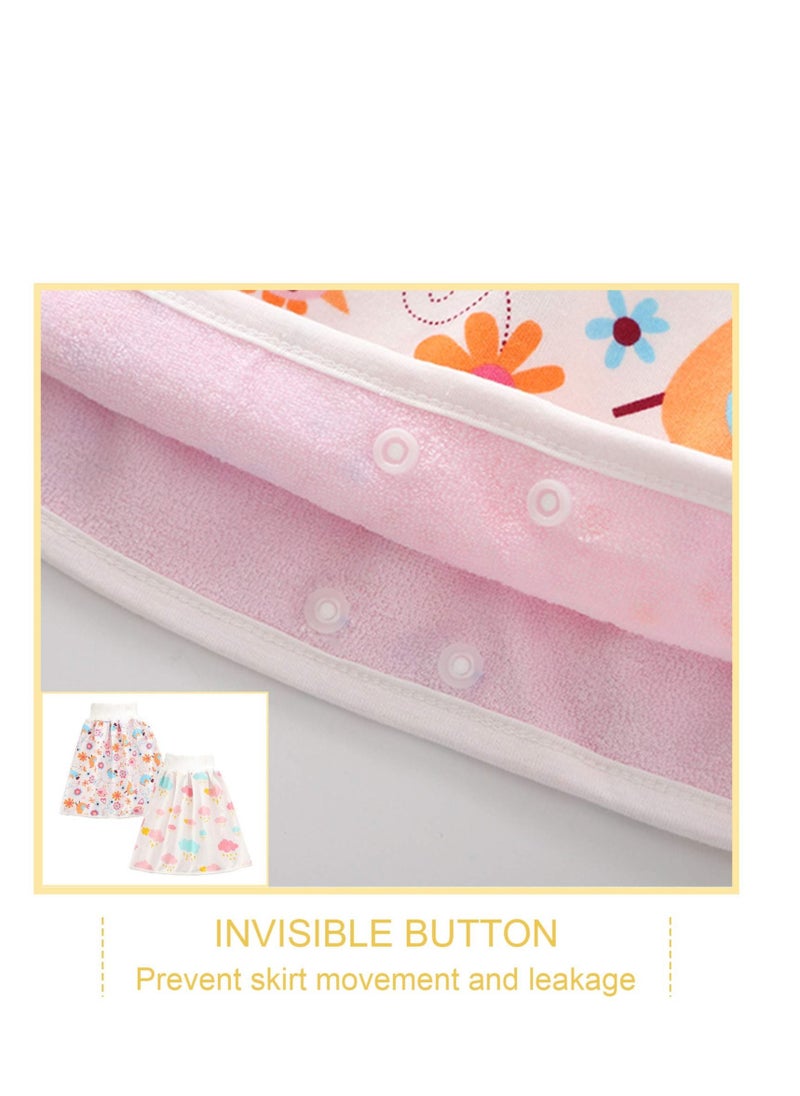 SYOSI Diaper Pants for Baby Cotton Training Pants Diaper Skirt Shorts Waterproof Cloth Diapers Night Time  - Image 4