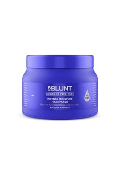 BBLUNT Intense Moisture Hair Mask With Jojoba Oil & Vitamin E For Nourished & Shiny Hair 250 G  - Image 1