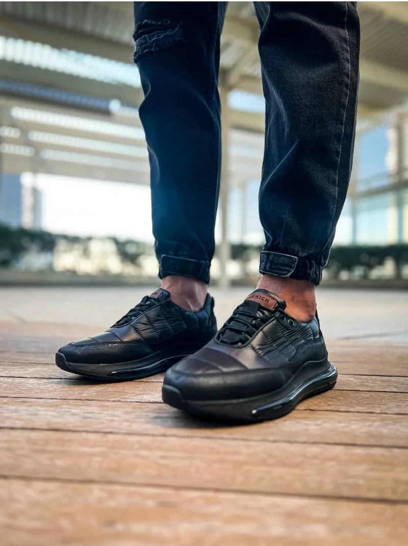 Chekich CH179 Rst Sporty Runner Men's Shoes Black