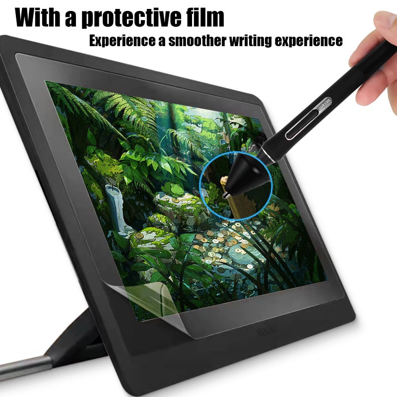 REEYEAR رؤوس أقلام رصاص رفيعة من سبائك التيتانيوم متوافقة مع Wacom Pro Pen 2، رؤوس ستانلس ستيل بديلة لا تتآكل تناسب WACOM Cinitq 16 DTK1660، Intuos Pro PTH660 Wacom Cintiq Pro DTH2420، 2 قطع - Image 5