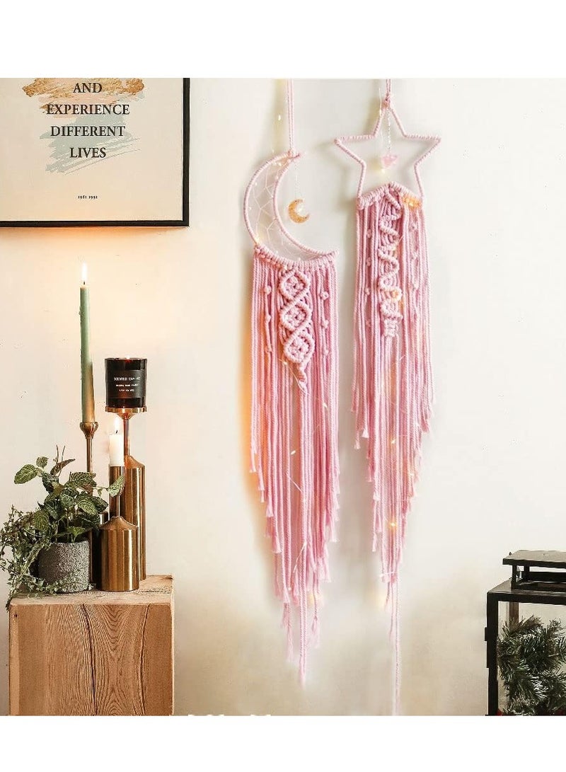 Antikiano Ramadan Decor Girl Room, Room Decor, Wall Decor, Gifts for Kid, Gifts for Girls, Baby Room Decor, Unicorn Dream Catchers for Girls - Image 1