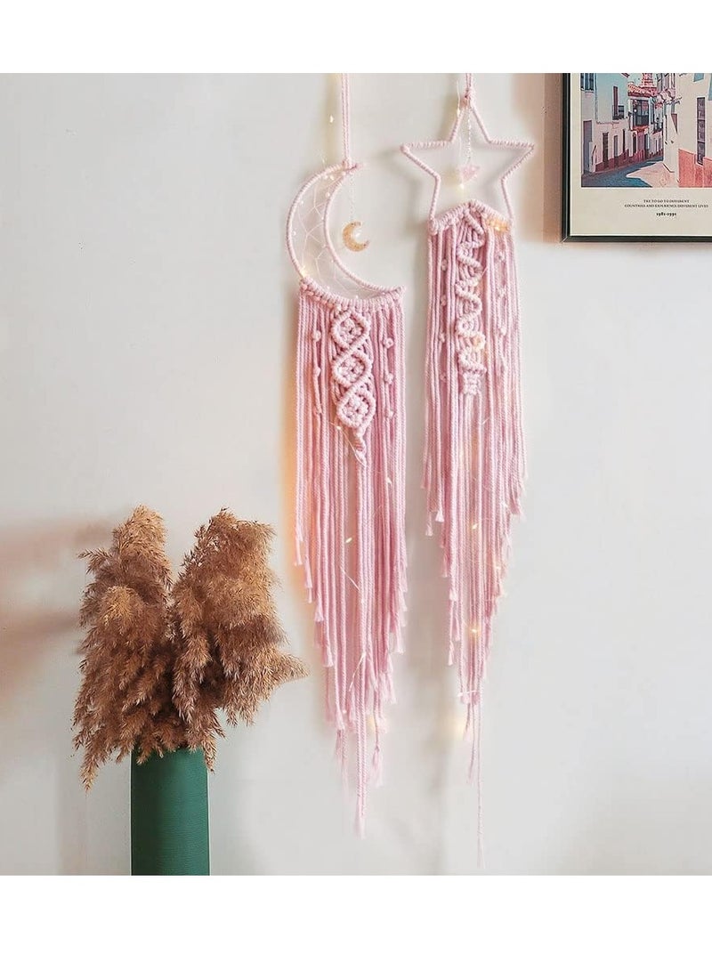 Antikiano Ramadan Decor Girl Room, Room Decor, Wall Decor, Gifts for Kid, Gifts for Girls, Baby Room Decor, Unicorn Dream Catchers for Girls - Image 2