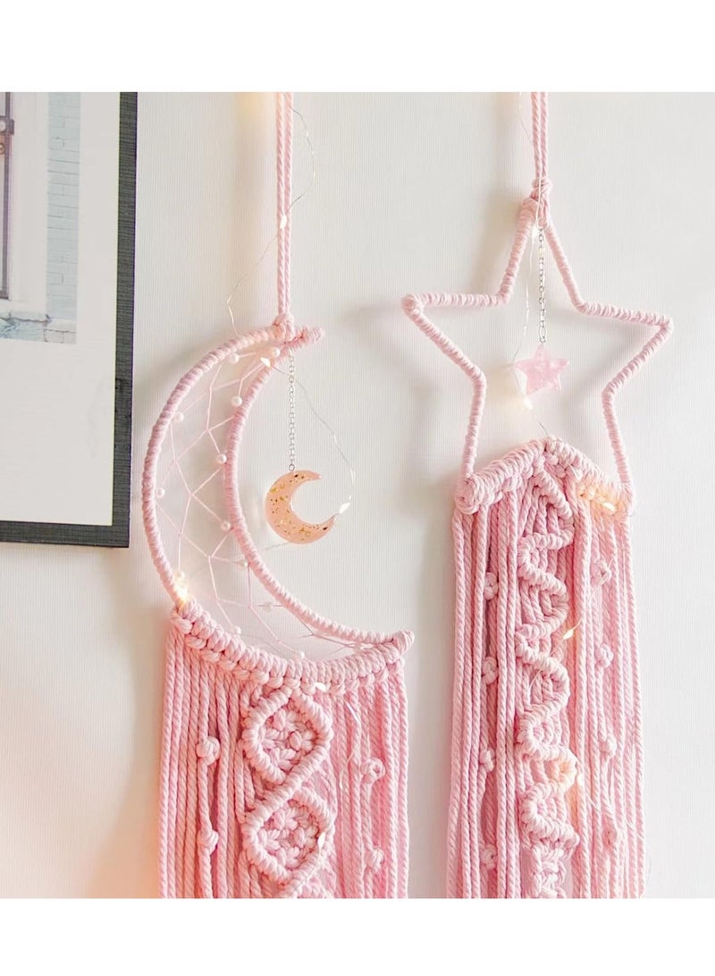 Antikiano Ramadan Decor Girl Room, Room Decor, Wall Decor, Gifts for Kid, Gifts for Girls, Baby Room Decor, Unicorn Dream Catchers for Girls - Image 3