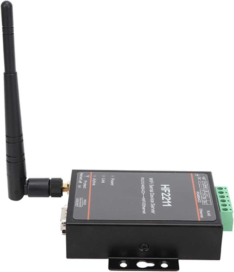 خادم المنفذ التسلسلي، RS232 RS485 إلى WiFi Ethernet 230400 BPS Telnet Modbus، خادم جهاز تسلسلي مع أمان TLS AES DES3 5-36VDC للمراقبة عن بعد للأتمتة الصناعية - Image 4