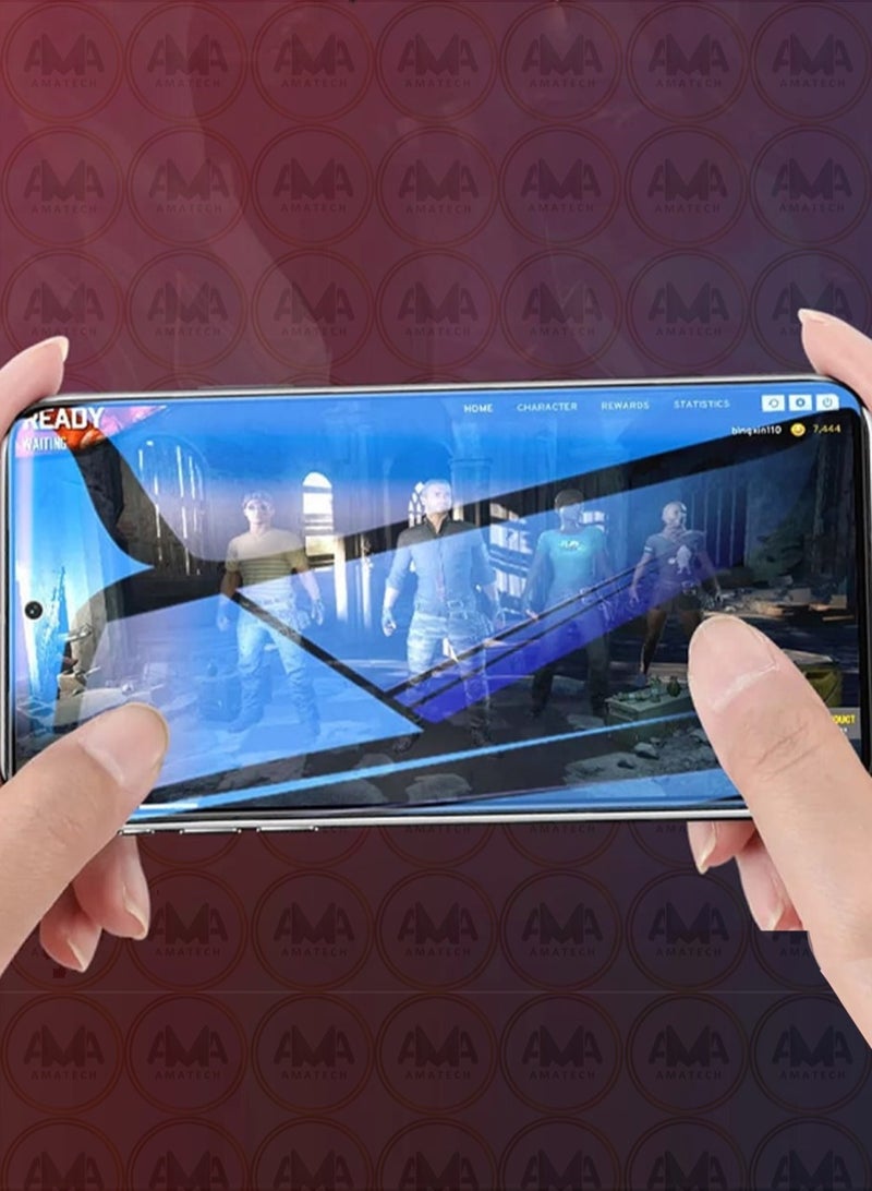Transparent hydrogel screen protection sticker for Motorola G50 - Image 2