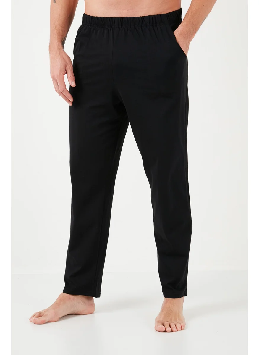 Buratti Cotton Regular Fit Short Sleeve Men's Pajama Set with Elastic Waist 6572009