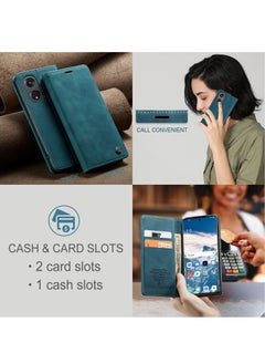 CaseMe Case Suitable for OPPO Reno 8T 5G PU Leather Case Hidden Bracket Magnetic Adsorption Flip Wallet Cover  - Image 4