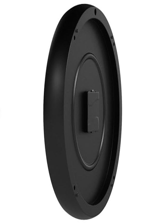 IIK COLLECTION Plastic Designer Analogue Sweep Silent (No Tic-Tic Sound) Quartz Movement Round Wall Clock for Home, Wall Clock for Living Room, Bedroom, (12 X 12-inch, 30 cm x 30 cm x 6 cm) - Image 4