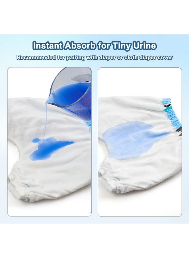 MOEMOE BABY MOEMOE BABY Leakproof Bedwetting Diaper Pants Absorbent Overnight Diaper Short for Boys and Girls 2 Packs Blue  - Image 2