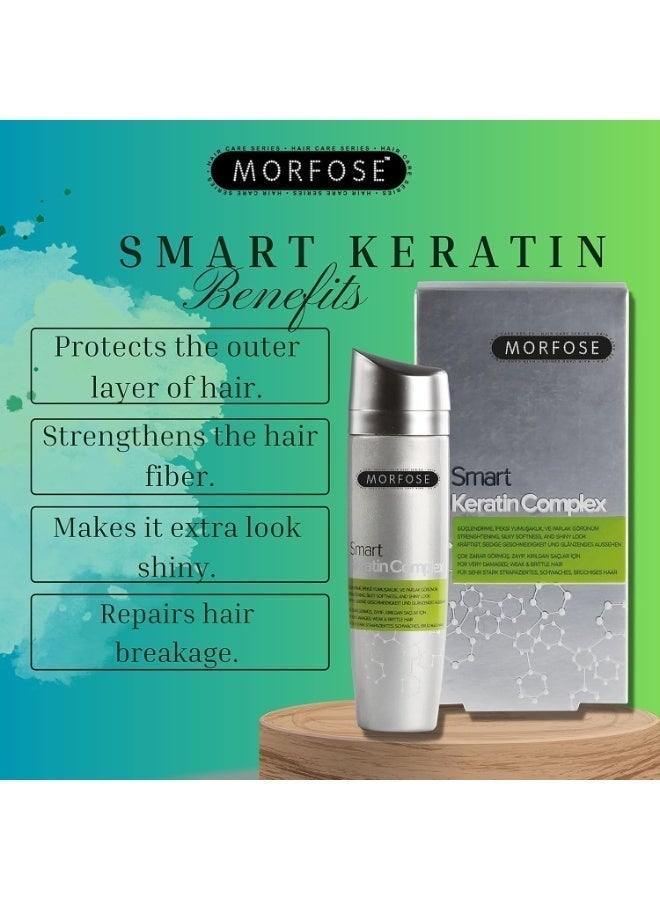 MORFOSE smart keratin complex hair treatment oil 100 ml - Image 3