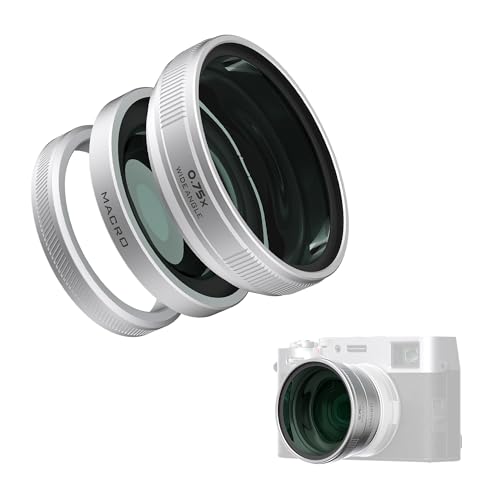 Freewell 2-in-1 Wide Angle & Macro Lens Compatible with Fuji X100VI/X100V – Versatile Design & Enhanced Magnification - Image 1