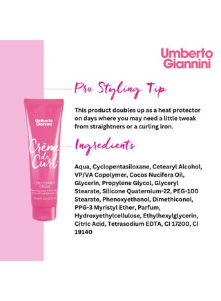 Curl Control Cream for Hydration & Frizz Reduction - Hydrates & Smoothes Curls, Leaves a Soft, Supple Finish without Stiffness (150 ml) - view 5