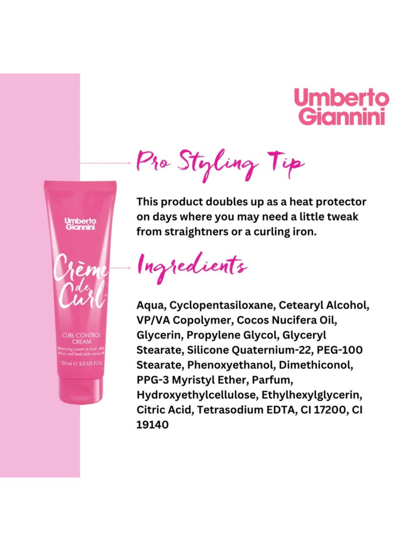 Umberto Giannini كريم التحكم في التجاعيد للترطيب وتقليل التجاعيد - يرطب وينعم التجاعيد، ويترك لمسة ناعمة ومرنة دون صلابة (150 مل) - Image 5