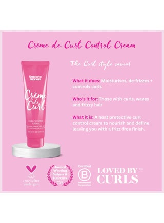 Curl Control Cream for Hydration & Frizz Reduction - Hydrates & Smoothes Curls, Leaves a Soft, Supple Finish without Stiffness (150 ml) - view 3