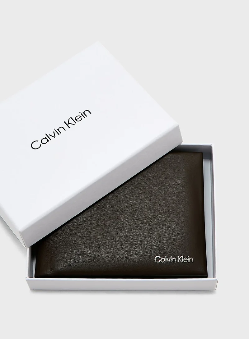 CALVIN KLEIN Logo Bifold Wallets