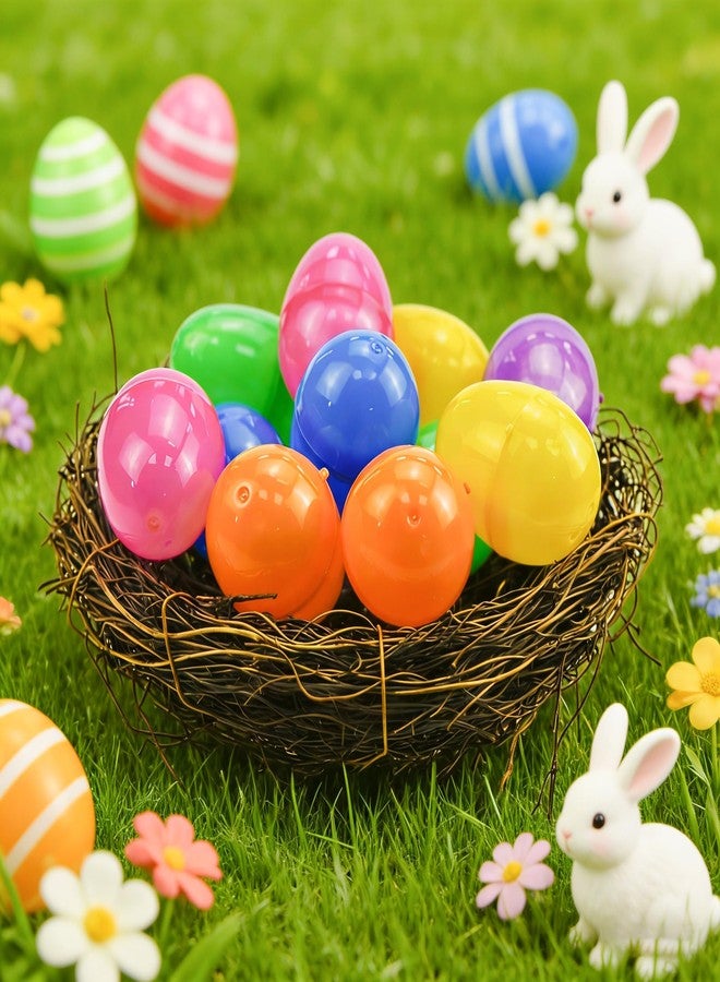 DearSun 72pcs Easter Eggs, 2.3" Fillable Pastel Colors Plastic Easter Eggs Empty for Easter Hunting, Easter Basket Stuffers, Party Favor, Classroom Prize Supplies - Image 3
