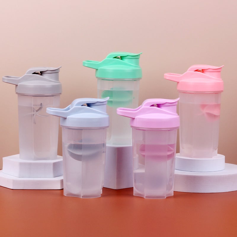 YL Factory Direct 500ML Plastic Shaker Bottle for Protein Powder, Fitness &  Milkshakes - Image 5