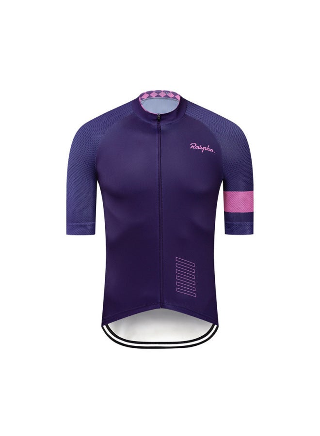 Raphaful Short-sleeved Outdoor Cycling Clothing Mountain Bike Road Breathable Sweat-wicking Cycling Equipment