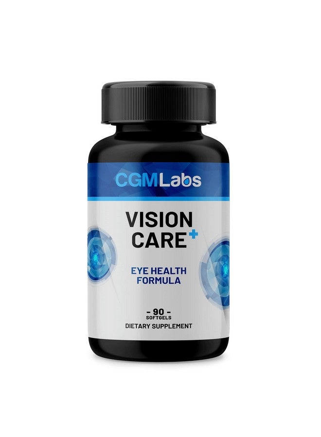 CGMLABS Vison Care Plus - Complete Dietary Supplement for Your Vision- Lutein 20mg, Zeaxanthin, Vitamin A, Bilberry Extract - 90 Softgels by CGM Labs - Image 1