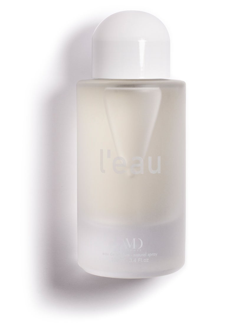 AMD Perfumes L'eau By AMD Perfumes Men and Women Fragrance EDP 100ml  - Image 1