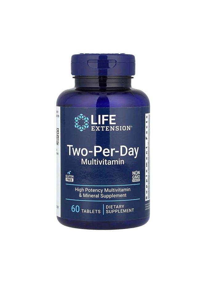 Two-Per-Day Multivitamin, 60 Tablets