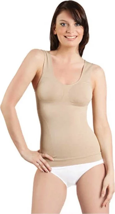 Elite Life 877 Seamless Undershirt with Corset