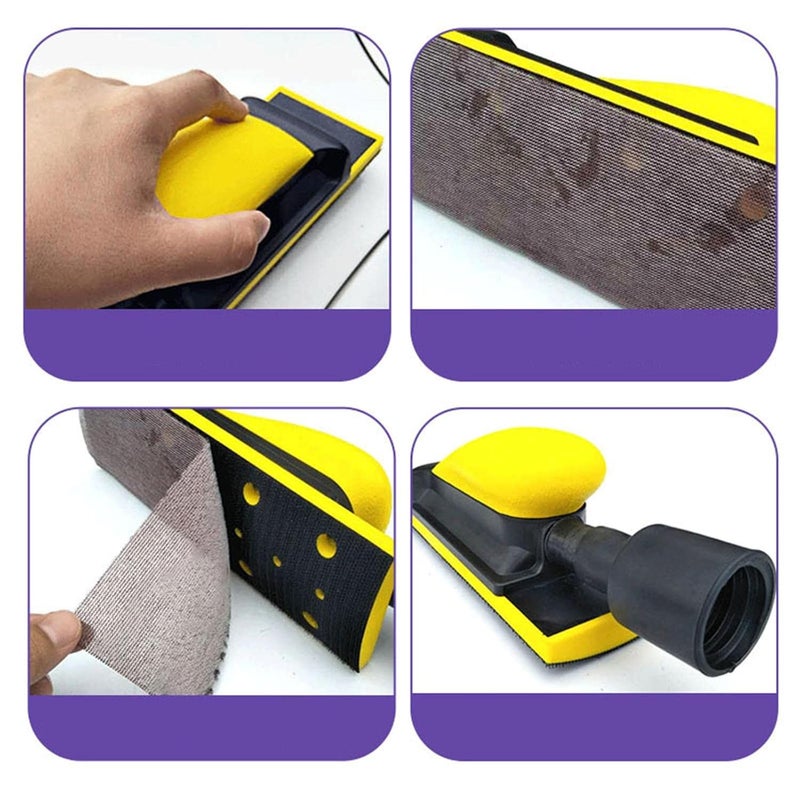 ATORSE ® Hand Sanding Block Lightweight for Car Maintenance Wall Grinding Cambered - Image 4