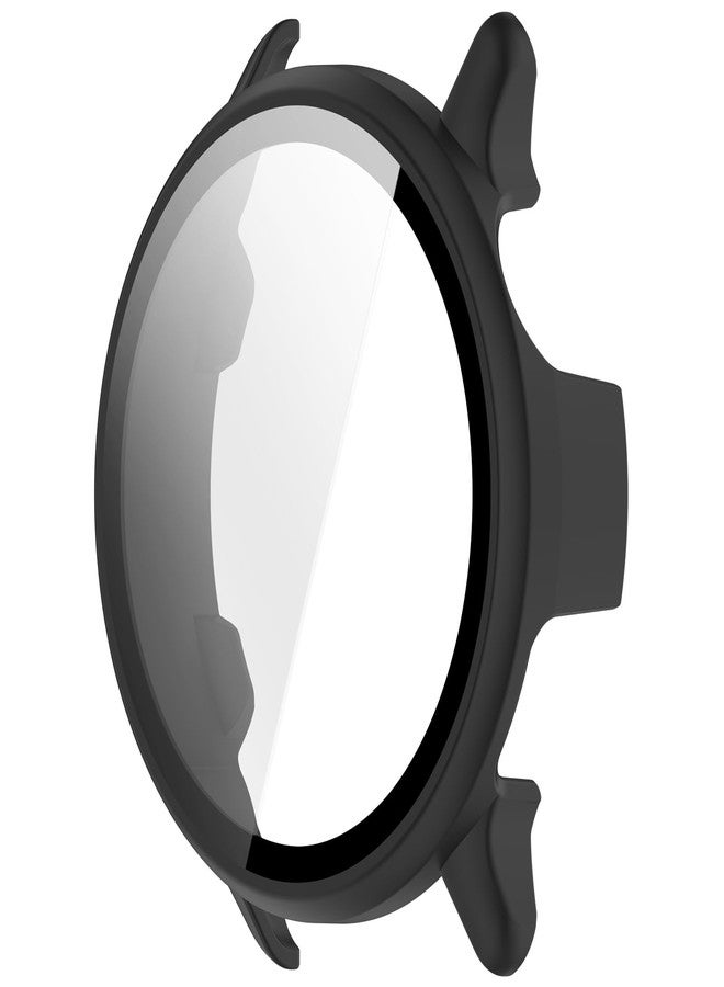 FanTEK Compatible for Garmin Vivoactive 6 Watch Case for Women Men, Scratch Resistant Shock Absorbing Case, Black - Image 2