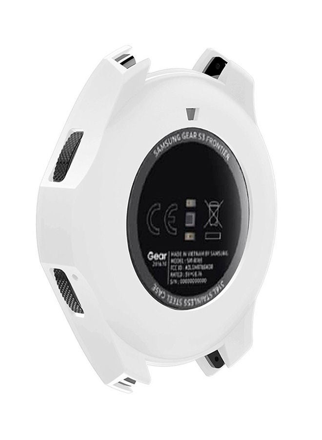 NIBEMINENT Protective Case Cover For Samsung Gear S3 Frontier/Classic Snow White  - Image 2