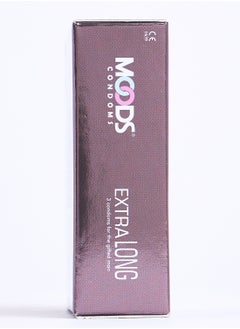 Moods Extra Long Condoms 3's  - Image 3