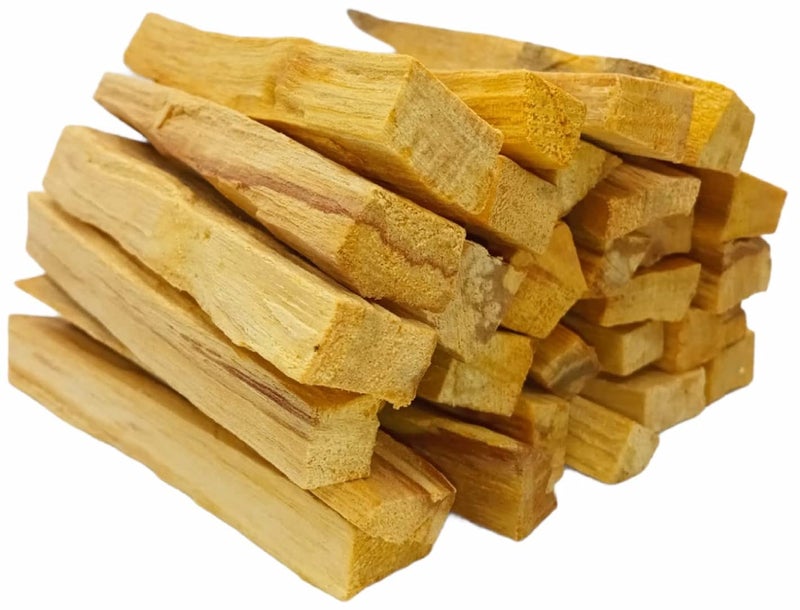 CDE CREATIONS 2 POUNDS Palo Santo Smudging Sticks High Resin Palo Santo Holy Wood Premium Certified Authentic Wild Harvested Incense Stick for Purifying Cleansing Healing Meditation and Stress Relief 