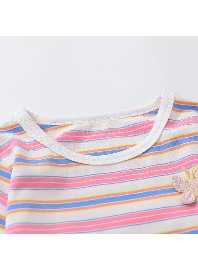 Children's Wear Girls' Sweet Style T-shirt Autumn Fashion Versatile Base Layer Trendy - Image 5