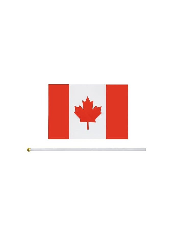 PRINTSHOP4ME Set of 10 Hand-Held Mini Country Flags - Perfect for Parades - Festivals and Party Decorations - Party Favors and Event Supplies - Image 2