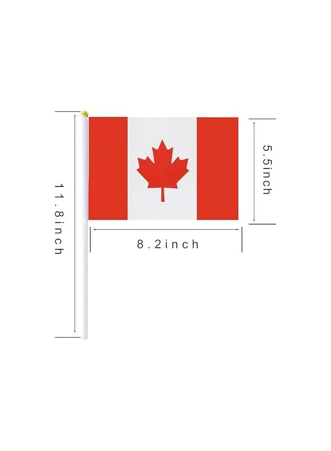 PRINTSHOP4ME Set of 10 Hand-Held Mini Country Flags - Perfect for Parades - Festivals and Party Decorations - Party Favors and Event Supplies - Image 3