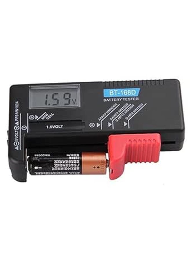 LCD 9V 1.5V AA AAA Battery Tester Universal Digital Volt Checker - Image 1