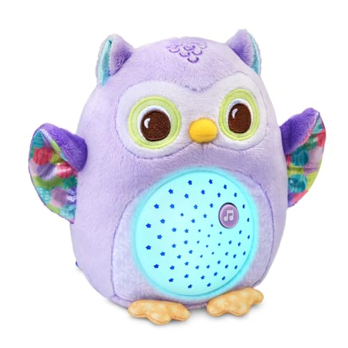 VTech Baby Glow Little Owl Sleep Soother with Cry Sensor Music and Nature Sounds Purple - Image 3