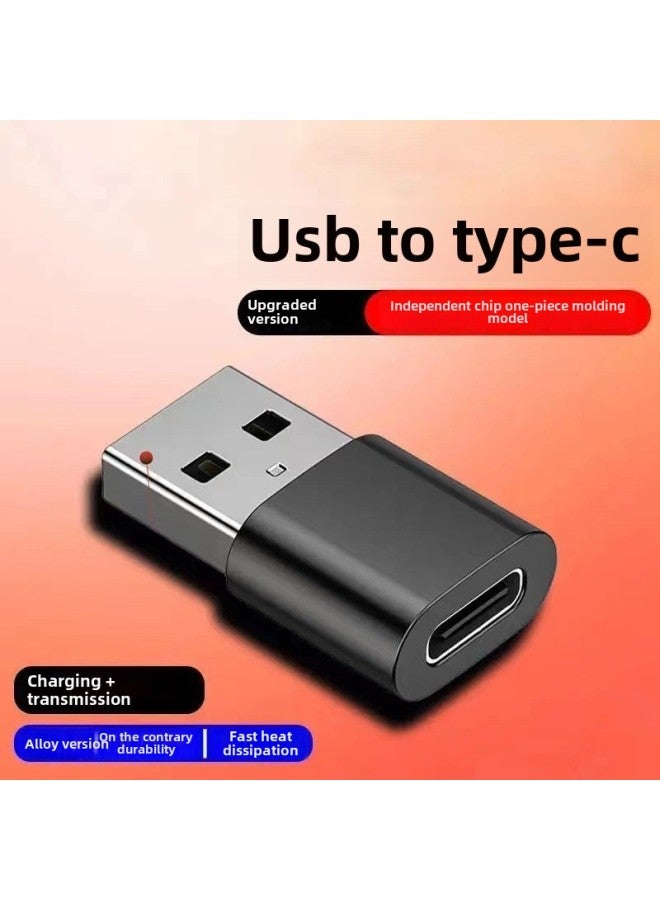 Applicable To Apple Adapter OTG Converter Wireless Microphone Typec To Headset Mobile Phone Accessories PD Adapter-Interface Form:typec To Usb Interface  - Image 1