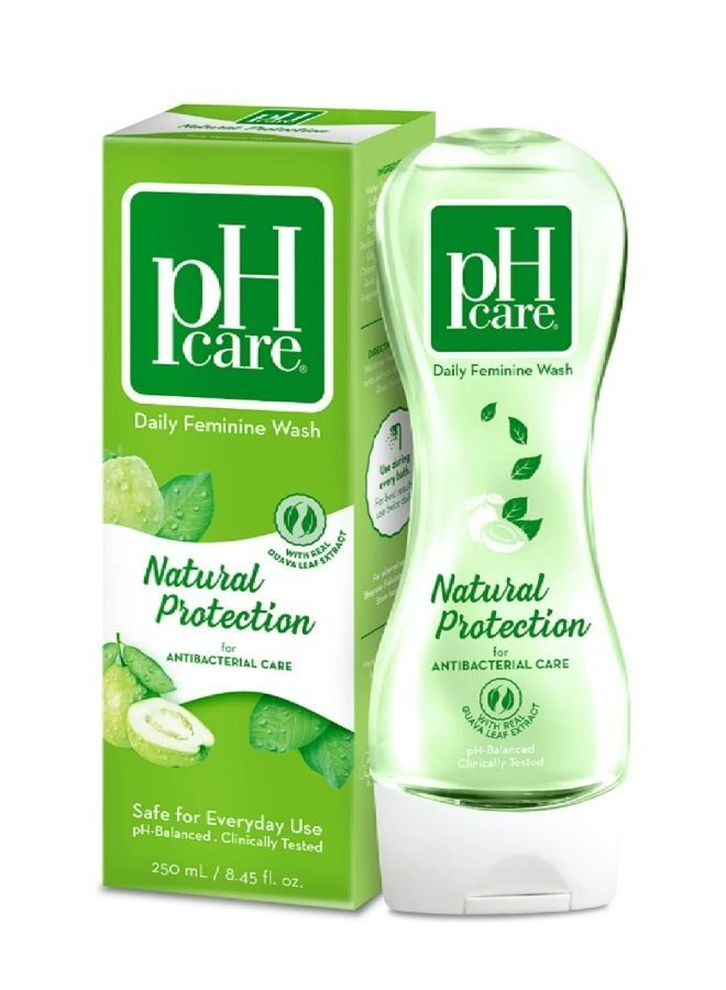 PH Care Feminine Wash Natural Protection 250ml - Image 1