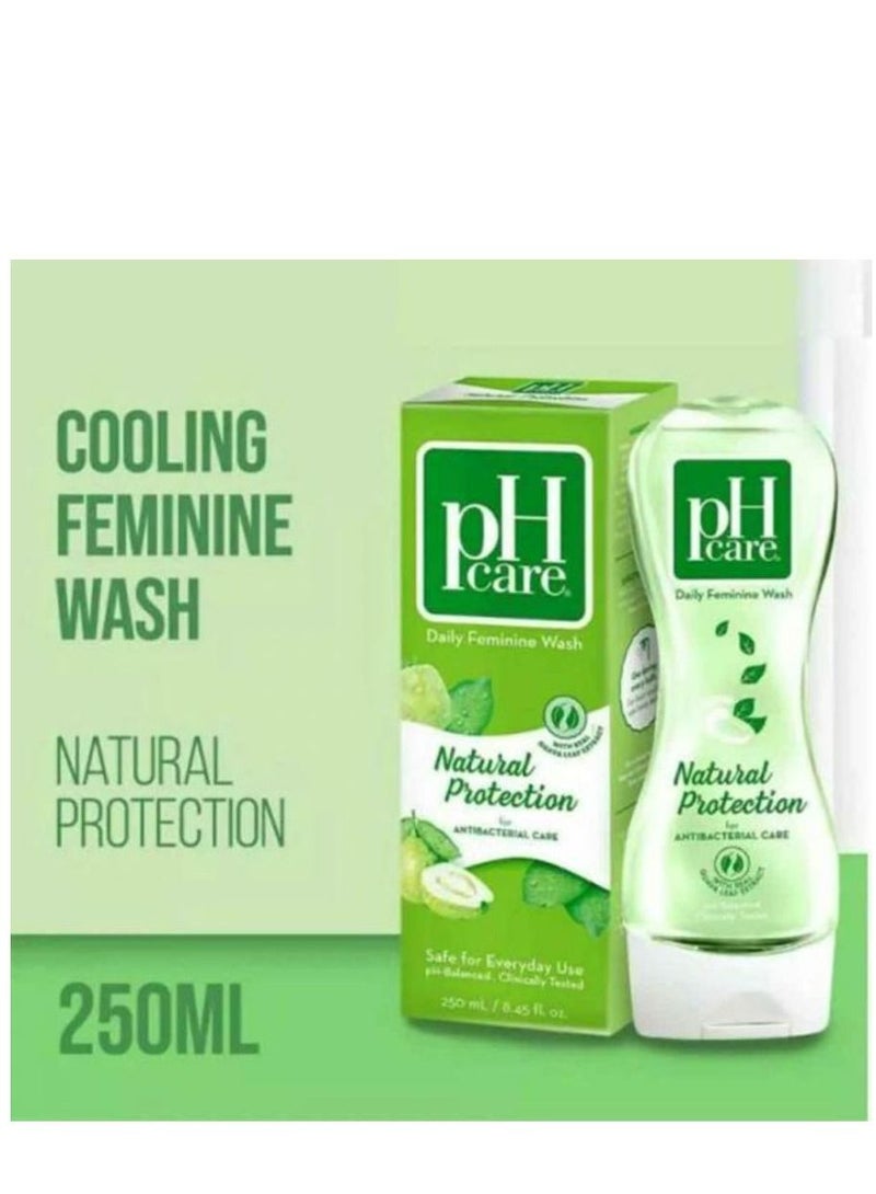 PH Care Feminine Wash Natural Protection 250ml - Image 3