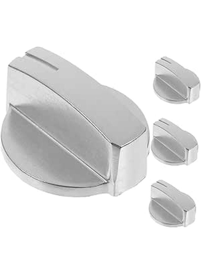 4Pcs Upgraded Gas Stove Knob Switch Precision Control Valve For Electric Cooktops - Image 1
