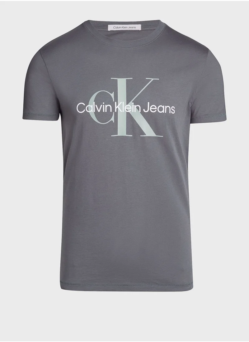 Calvin Klein Jeans Logo Crew Neck T-Shirt