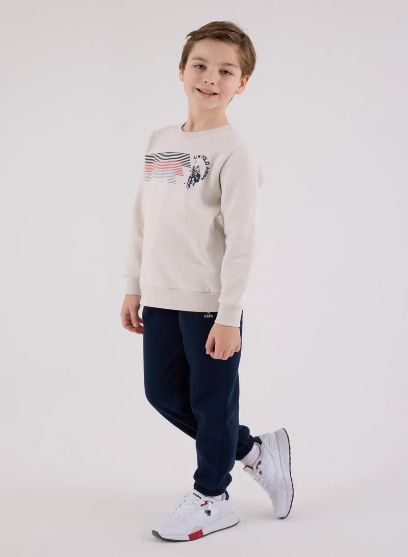 U.S. Polo Assn. U.S. Polo Assn. Boys Stone Two-Piece Set