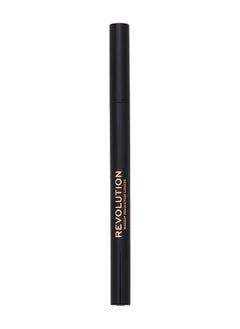 Makeup Revolution Hair Stroke Brow Pen Medium Brown  - Image 2