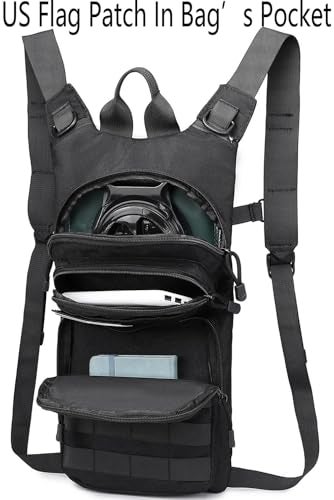 ATBP Insulated Water Hydration Pack Bag with 3L TPU Bladder Tactical Molle Hydration Backpack for Hiking Cycling Running - Image 3