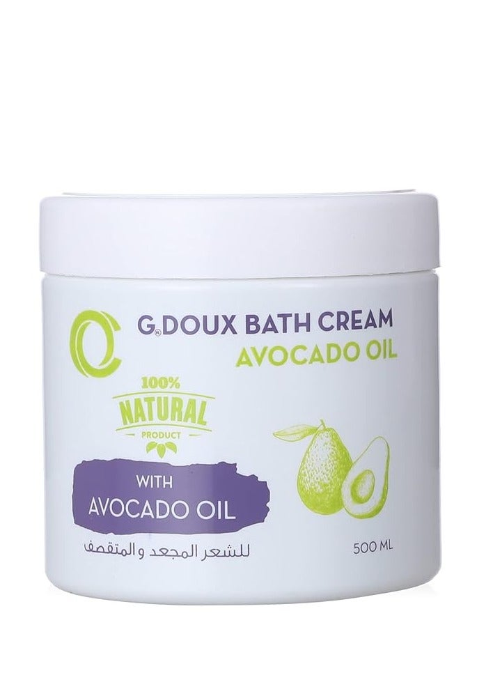 Bath Cream with Avocado Oil, 500 ml