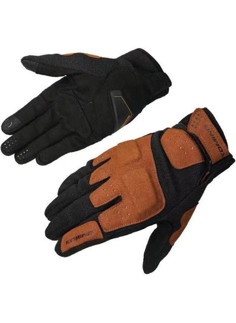 Komine Gk 227 Motorcycle Gloves Full Protection for Phone Use  - Image 1
