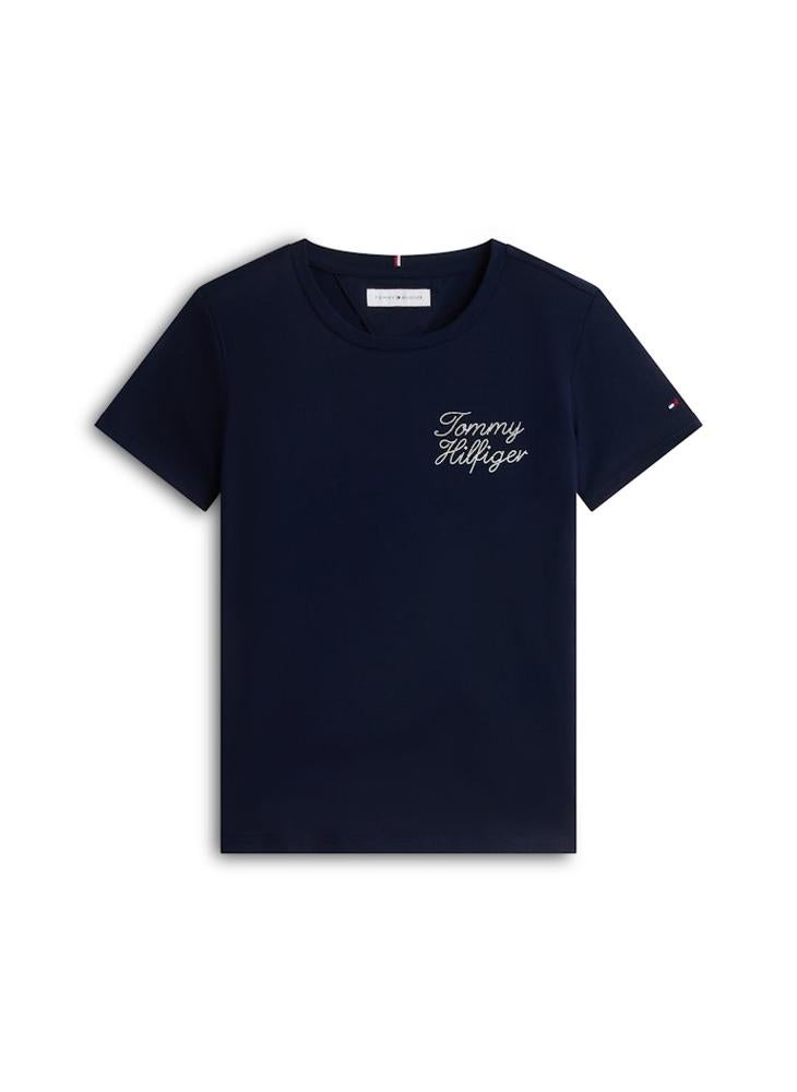 TOMMY HILFIGER Rope Logo Slim T-Shirt - Image 5