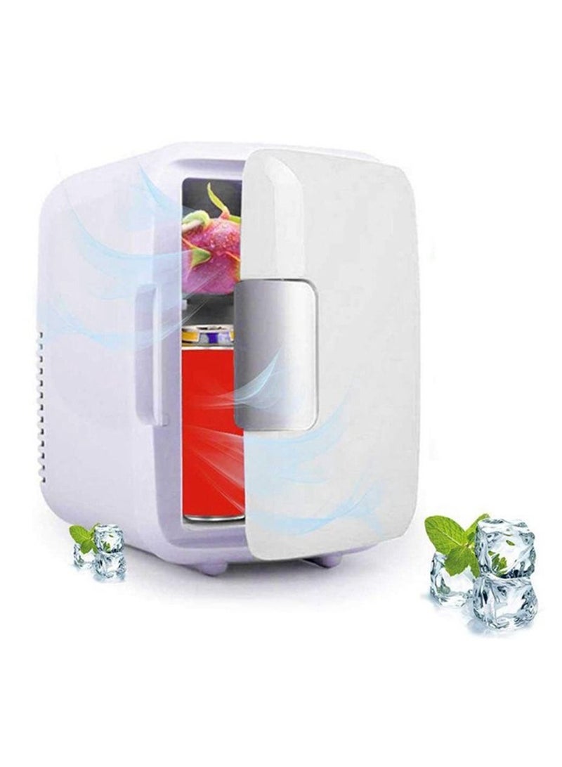 كول بيبي Coolbaby 4L ثلاجة سيارة صغيرة تبريد وتدفئة ثلاجة سفر محمولة 12 فولت تيار متردد هادئ للغاية منخفض الضوضاء سيارة ثلاجة صغيرة مبرد دفئا - Image 1