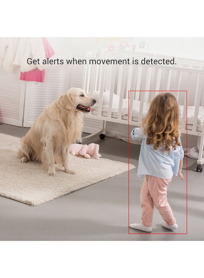 EZVIZ C6N Security Camera, 2K, 3MP, Indoor Camera, Baby Monitor, Wi-Fi Camera For Home With Smart Motion Tracking, Excellent mage, 8X Digital Zoom, Night Vision, Two-way Audio, H_265, Works With Alexa - C6N 3MP White - Image 4